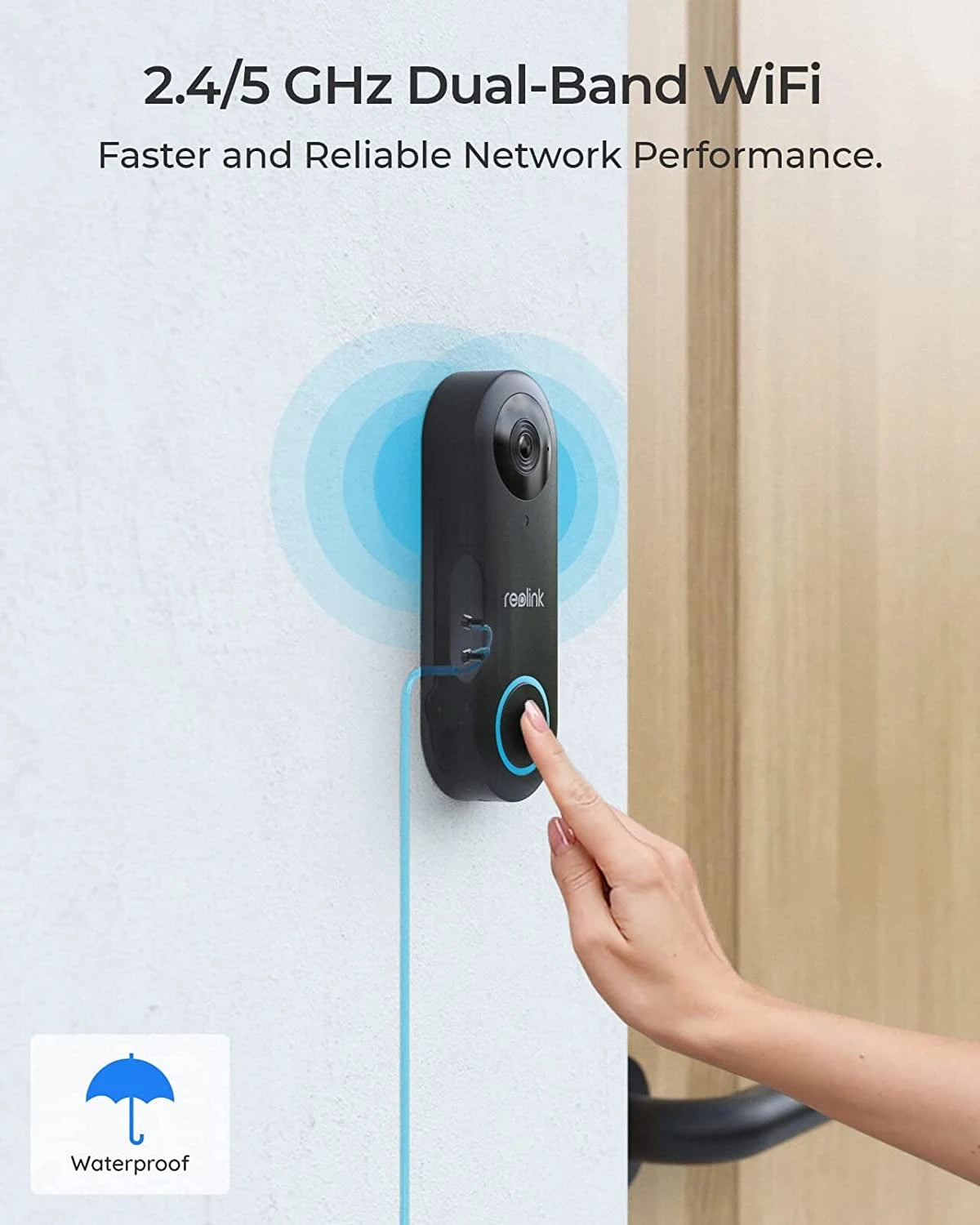 Reolink Video Doorbell WiFi - ShopSLU